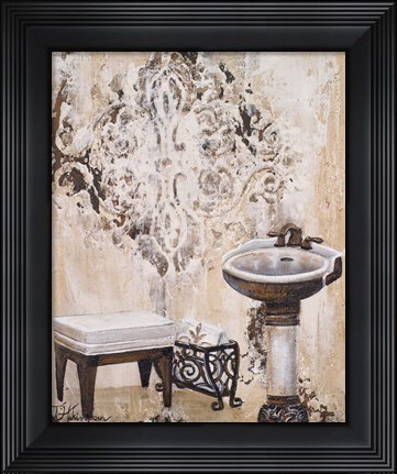 Framed Bronze Bath II Print