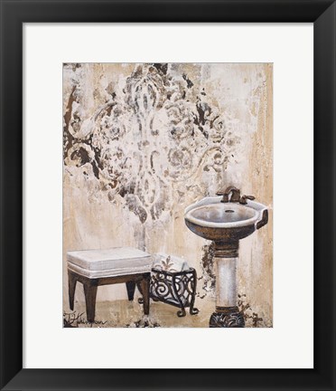 Framed Bronze Bath II Print