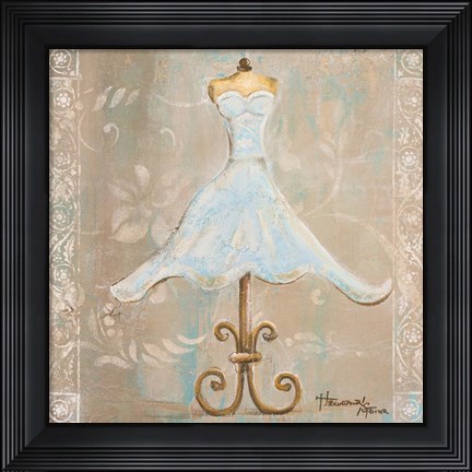 Framed Window Shopping I Print