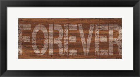 Framed Forever Print