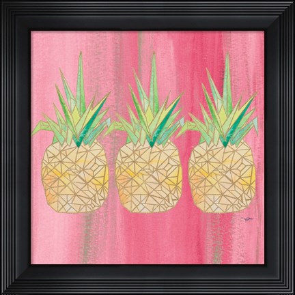 Framed Triple the Punch Print