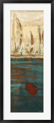 Framed Calm Waters II Print