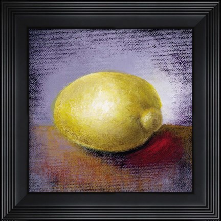 Framed Lemon Print