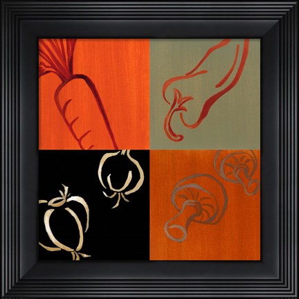 Framed Smorgasbord III Print