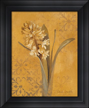 Framed Hyacinth I Print