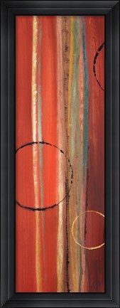 Framed Orbiting Moons II Print