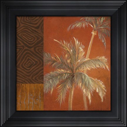 Framed Bon Voyage Square I Print