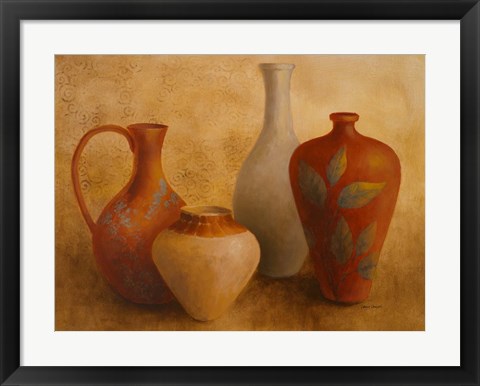 Framed Decorative Vessel Still Life II Print