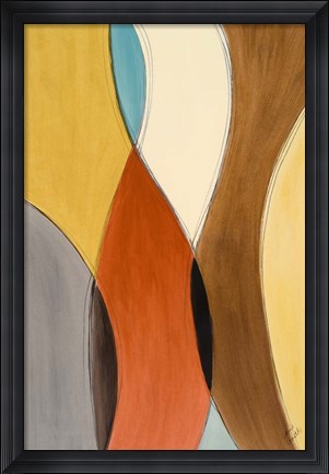 Framed Summer Coalescence I Print