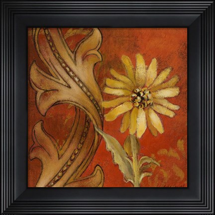 Framed Honeyed Square I Print