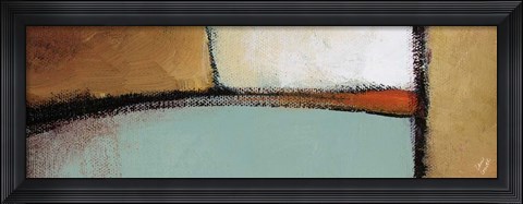 Framed Golden Insight Panel II Print