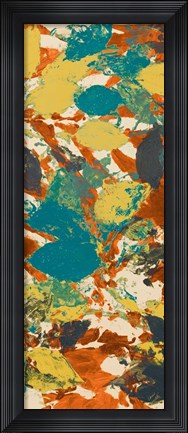 Framed Leaves Galore II Print