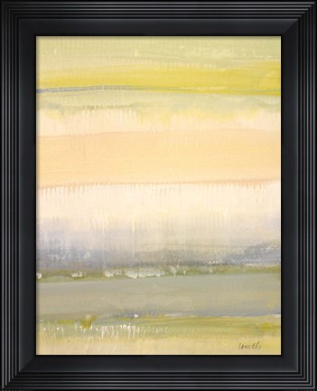 Framed Shore to Shore Abstract Print