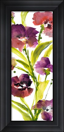 Framed Violet le Povat I Print