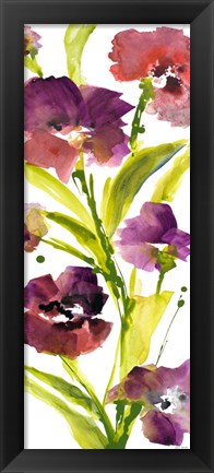 Framed Violet le Povat I Print