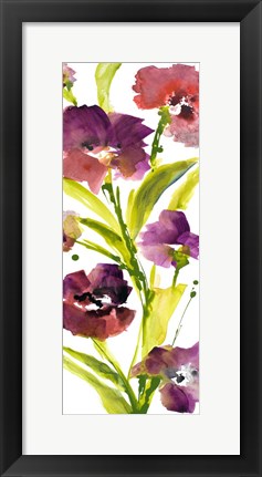 Framed Violet le Povat I Print