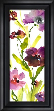 Framed Violet le Povat II Print