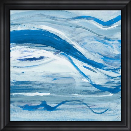 Framed Blue Bossa Nova II Print