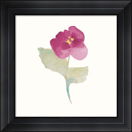 Framed Soft Bloom II Print