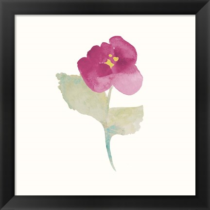 Framed Soft Bloom II Print