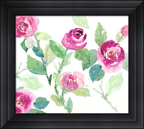 Framed Rose&#39;s Promise Print