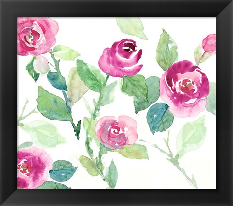 Framed Rose&#39;s Promise Print