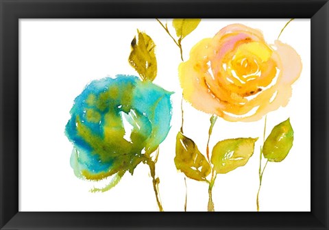 Framed Blooming Hues Print