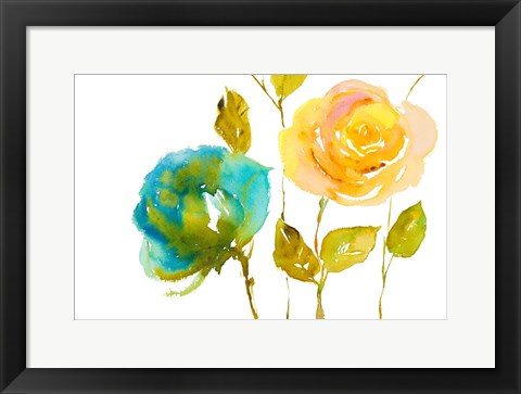 Framed Blooming Hues Print