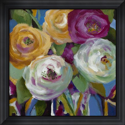 Framed Garden Gems Print