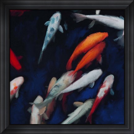 Framed Koi Print