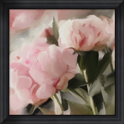 Framed Floral Arrangement II Print