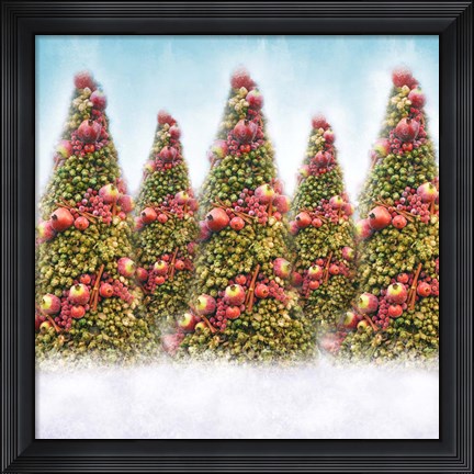 Framed Oh Christmas Trees Print