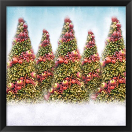 Framed Oh Christmas Trees Print