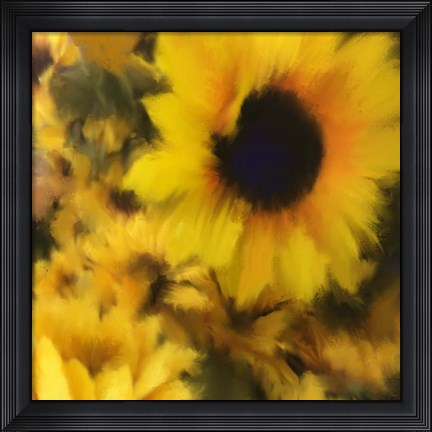 Framed Sunflower Print