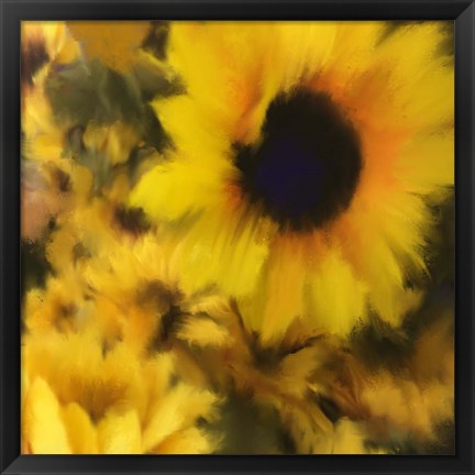 Framed Sunflower Print