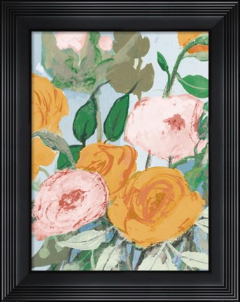 Framed Summer Roses Print