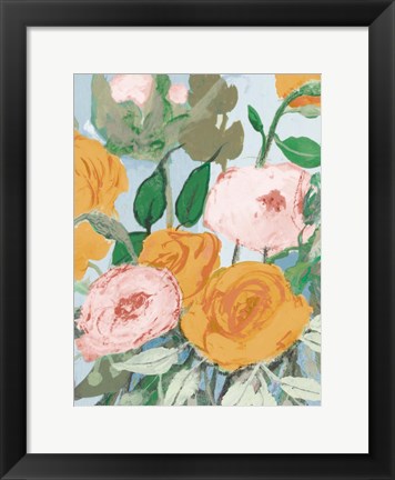 Framed Summer Roses Print