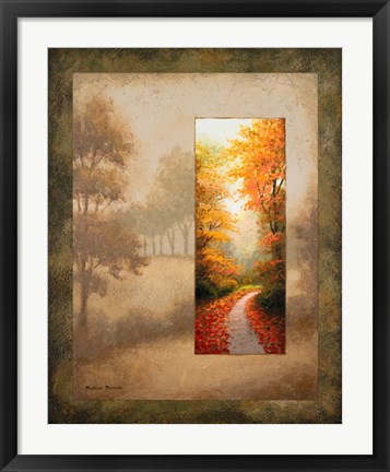 Framed Glimpse II Print