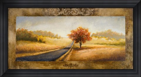 Framed Place of Passing Time I Print