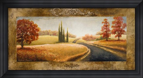 Framed Place of Passing Time II Print