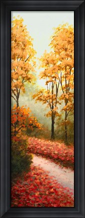 Framed Lovers Lane I Print