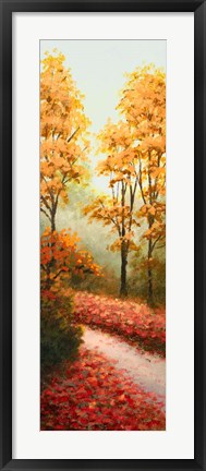 Framed Lovers Lane I Print