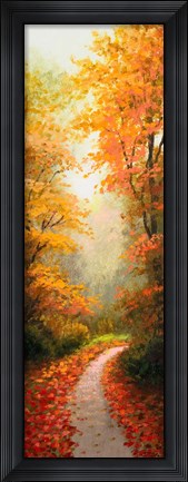 Framed Lovers Lane II Print