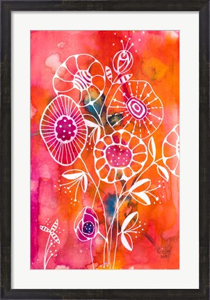 Framed Brightest Blooms Print