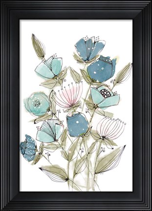 Framed Blooming Spring II Print