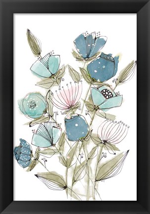 Framed Blooming Spring II Print