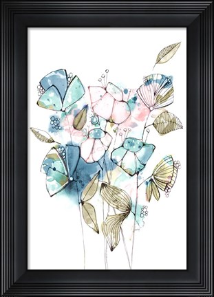 Framed Blooming Spring I Print