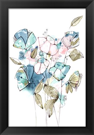 Framed Blooming Spring I Print