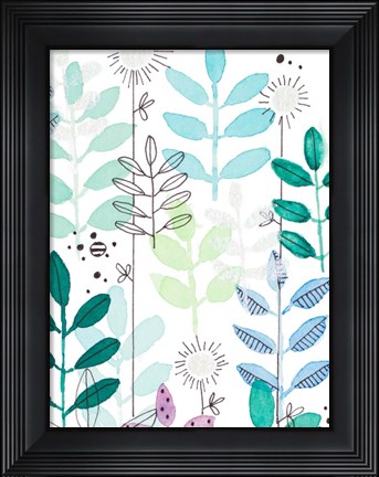Framed Botanics II Print