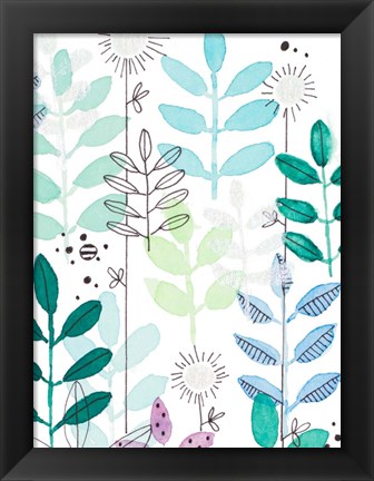 Framed Botanics II Print